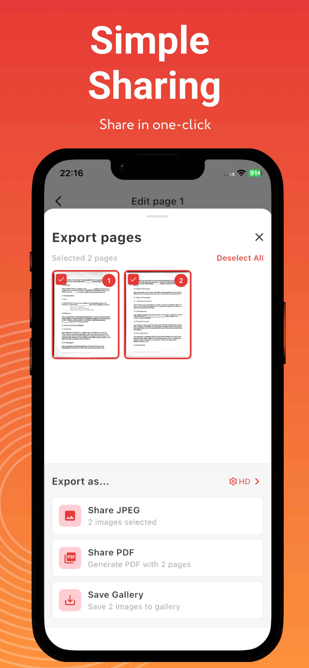 PDF Scanner screenshot 3